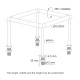 LED lighting display cabinet lamp sizes